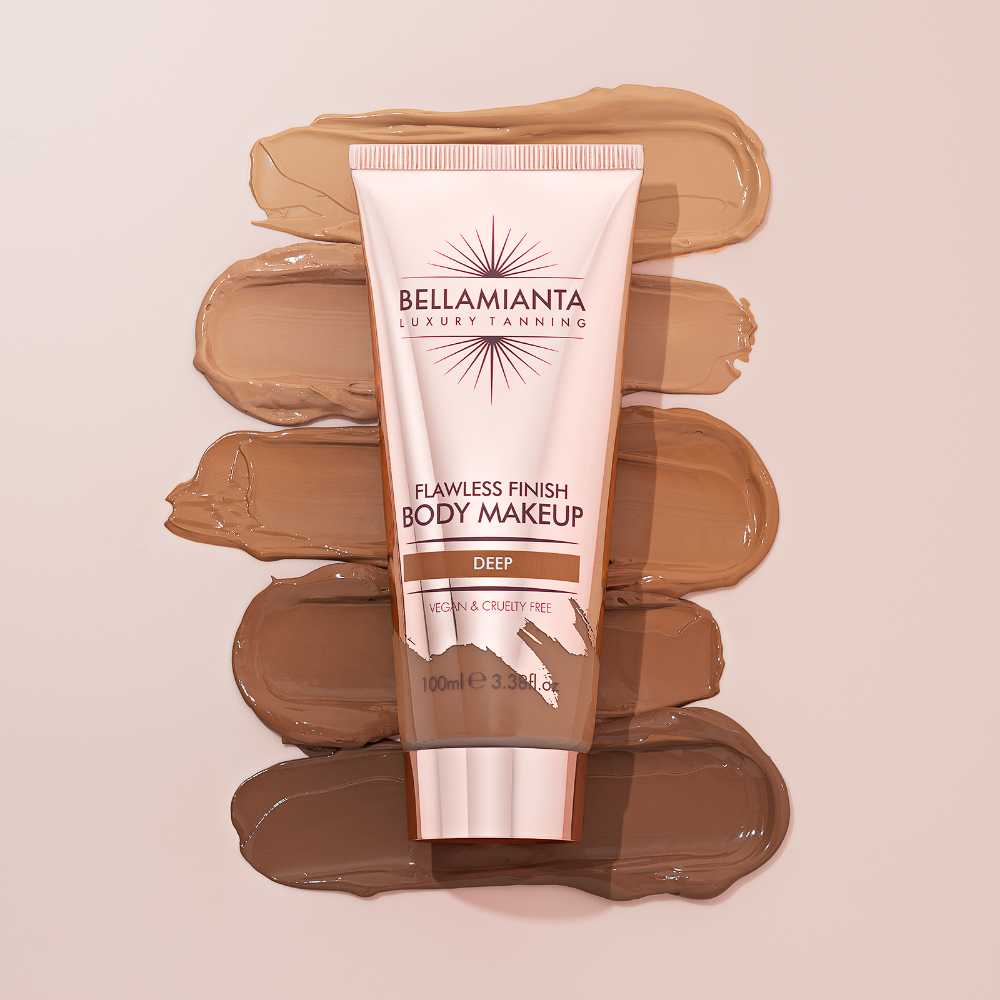 Bellamianta Flawless Finish Body Makeup Deep 100ml